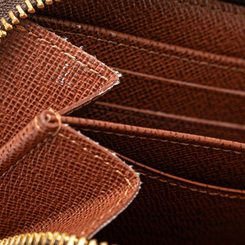 Louis Vuitton Louis Vuitton Louis Vuitton Monogram Zippy Coin Purse M60067 Brown PVC Leather Canvas Coin Case M60067 in Very Good Condition Size ONE SIZE - 5 Thumbnail