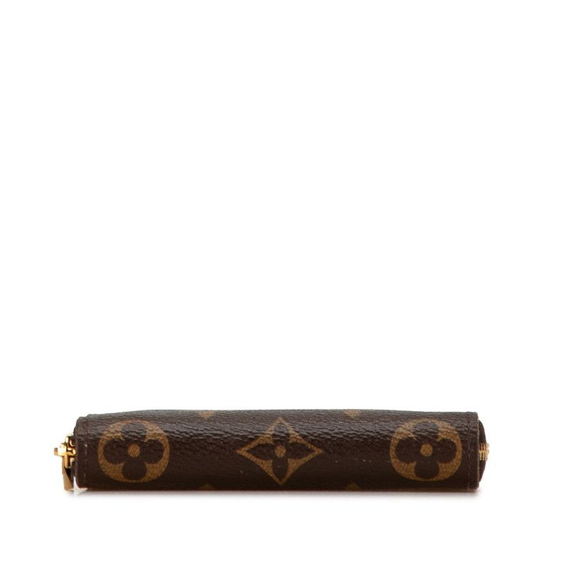 Louis Vuitton Louis Vuitton Louis Vuitton Monogram Zippy Coin Purse M60067 Brown PVC Leather Canvas Coin Case M60067 in Very Good Condition Size ONE SIZE - 4 Thumbnail