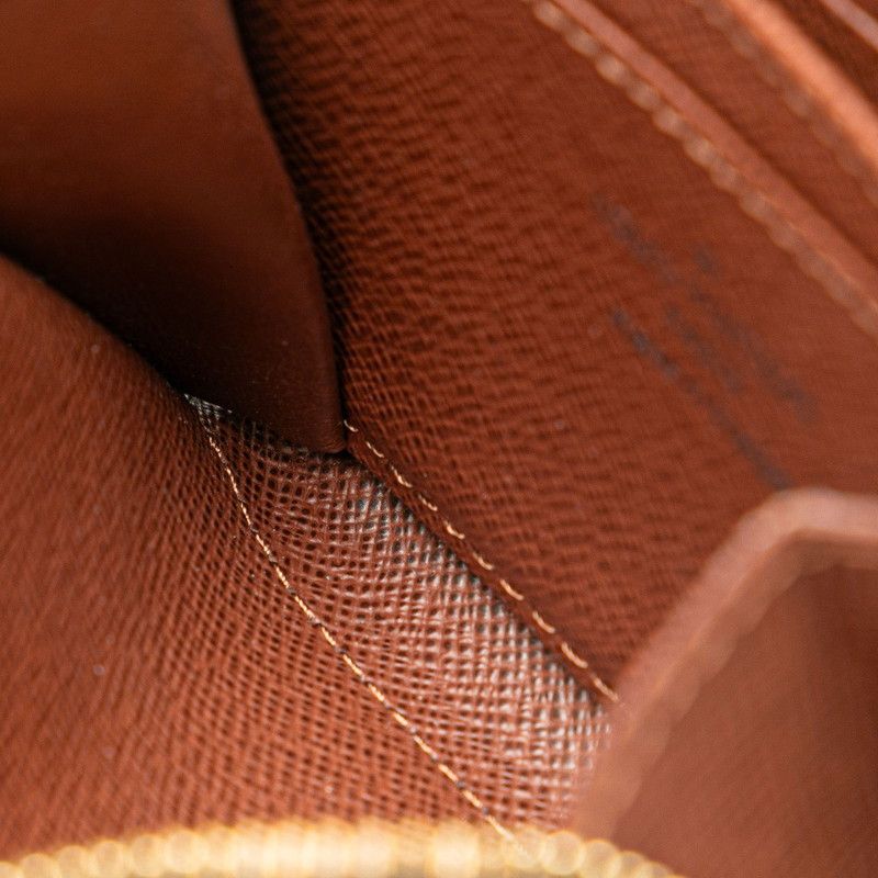 Louis Vuitton Louis Vuitton Louis Vuitton Monogram Zippy Coin Purse M60067 Brown PVC Leather Canvas Coin Case M60067 in Very Good Condition Size ONE SIZE - 9 Thumbnail