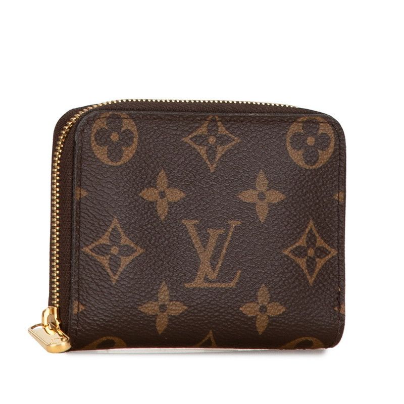 Louis Vuitton Louis Vuitton Louis Vuitton Monogram Zippy Coin Purse M60067 Brown PVC Leather Canvas Coin Case M60067 in Very Good Condition Size ONE SIZE - 2 Thumbnail
