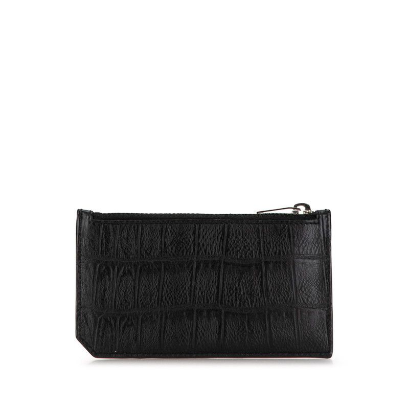 Yves Saint Laurent Yves Saint Laurent Yves Saint Laurent Leather Fragment Coin and Card Case Leather Card Case in Great Condition Size ONE SIZE - 3 Thumbnail