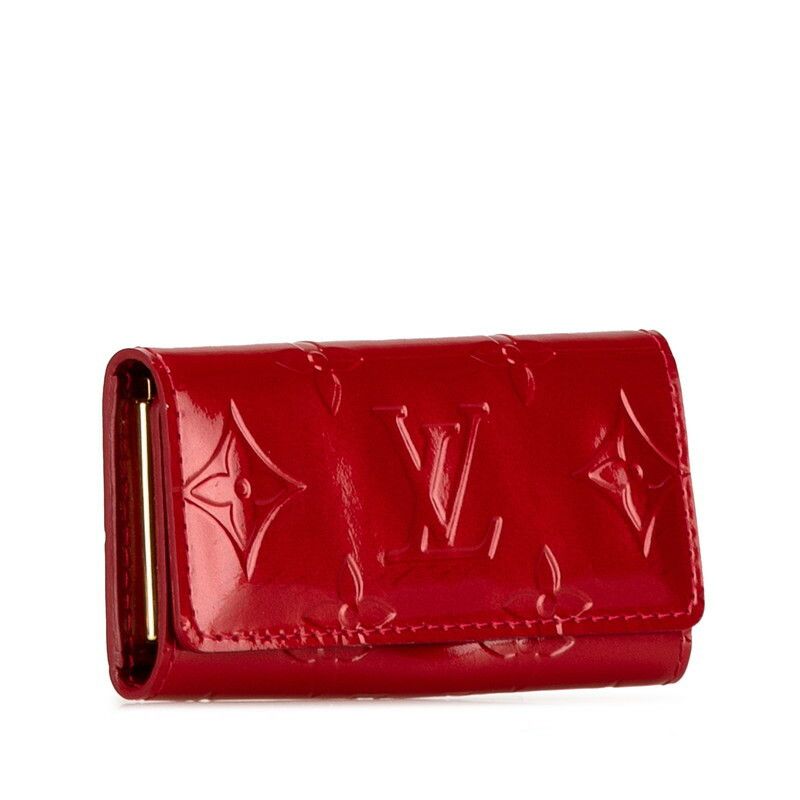 Louis Vuitton Louis Vuitton Monogram Vernis Multicles 4 Key Case M91976 Patent Leather Leather Key Holder M91976 in Very Good Condition