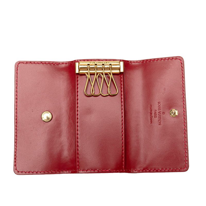 Louis Vuitton Louis Vuitton Louis Vuitton Monogram Vernis Multicles 4 Key Case M91976 Patent Leather Leather Key Holder M91976 in Very Good Condition Size ONE SIZE - 5 Thumbnail