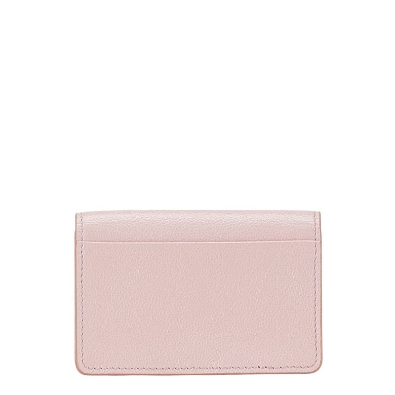 Tod's Tod's Tod's Pink Leather Compact Bifold Wallet Leather Short Wallet in Very Good Condition Size ONE SIZE - 3 Thumbnail