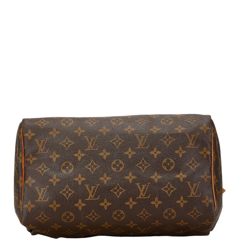 Louis Vuitton Louis Vuitton Louis Vuitton Monogram Speedy 30 Handbag M41526 Brown PVC Leather Canvas Handbag M41526 in Good Condition Size ONE SIZE - 4 Thumbnail