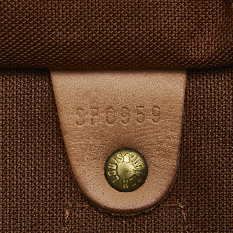 Louis Vuitton Louis Vuitton Louis Vuitton Monogram Speedy 30 Handbag M41526 Brown PVC Leather Canvas Handbag M41526 in Good Condition Size ONE SIZE - 9 Thumbnail