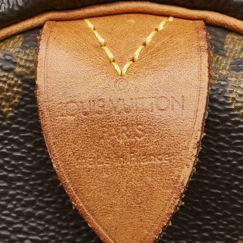 Louis Vuitton Louis Vuitton Louis Vuitton Monogram Speedy 30 Handbag M41526 Brown PVC Leather Canvas Handbag M41526 in Good Condition Size ONE SIZE - 8 Thumbnail