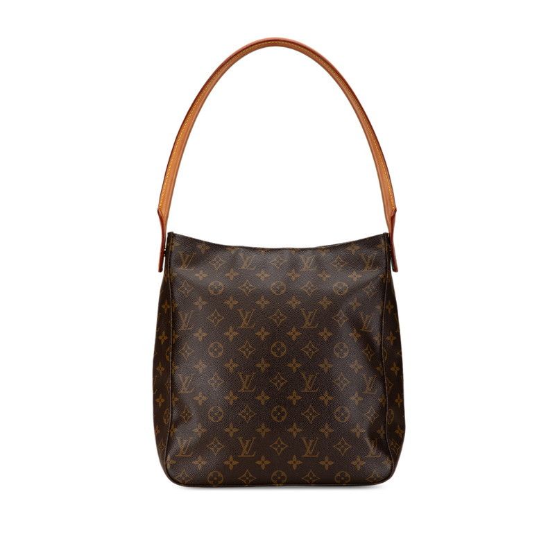 Louis Vuitton Louis Vuitton Louis Vuitton Monogram Looping GM Shoulder Bag M51145 Brown PVC Leather Canvas Shoulder Bag M51145 in Very Good Condition Size ONE SIZE - 3 Thumbnail