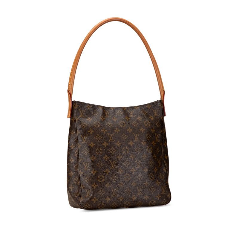 Louis Vuitton Louis Vuitton Louis Vuitton Monogram Looping GM Shoulder Bag M51145 Brown PVC Leather Canvas Shoulder Bag M51145 in Very Good Condition Size ONE SIZE - 2 Thumbnail