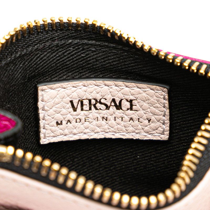 Versace Versace Versace Virtus Bicolor Leather Card and Coin Case Leather Card Case in Great Condition Size ONE SIZE - 7 Thumbnail