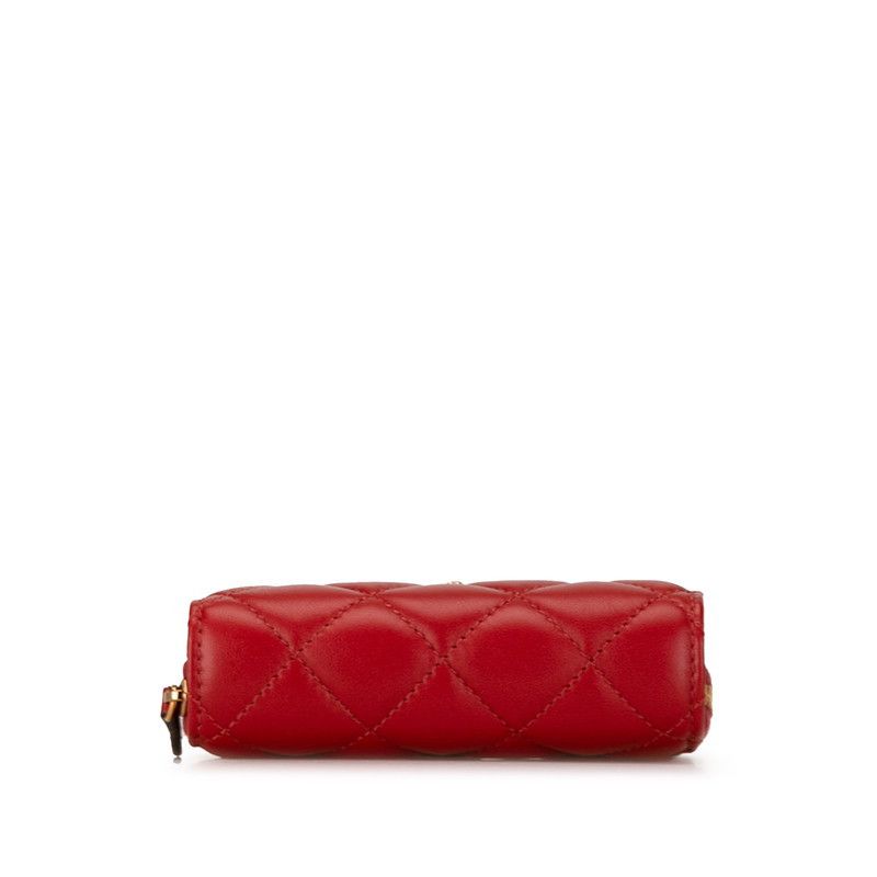 Versace Versace Versace Medusa Quilted Leather Bifold Wallet Leather Short Wallet in Great Condition Size ONE SIZE - 4 Thumbnail