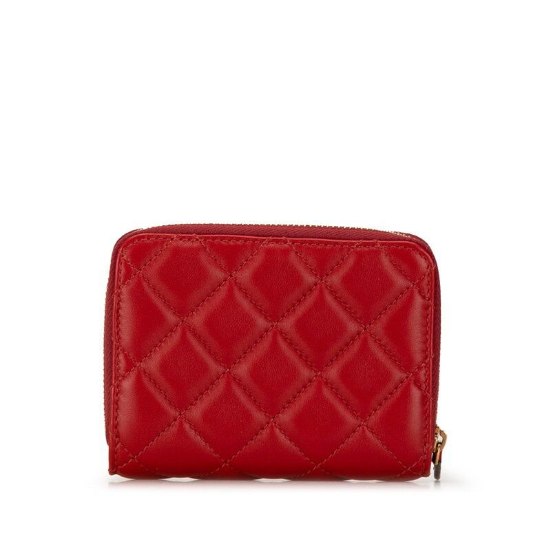 Versace Versace Versace Medusa Quilted Leather Bifold Wallet Leather Short Wallet in Great Condition Size ONE SIZE - 3 Thumbnail