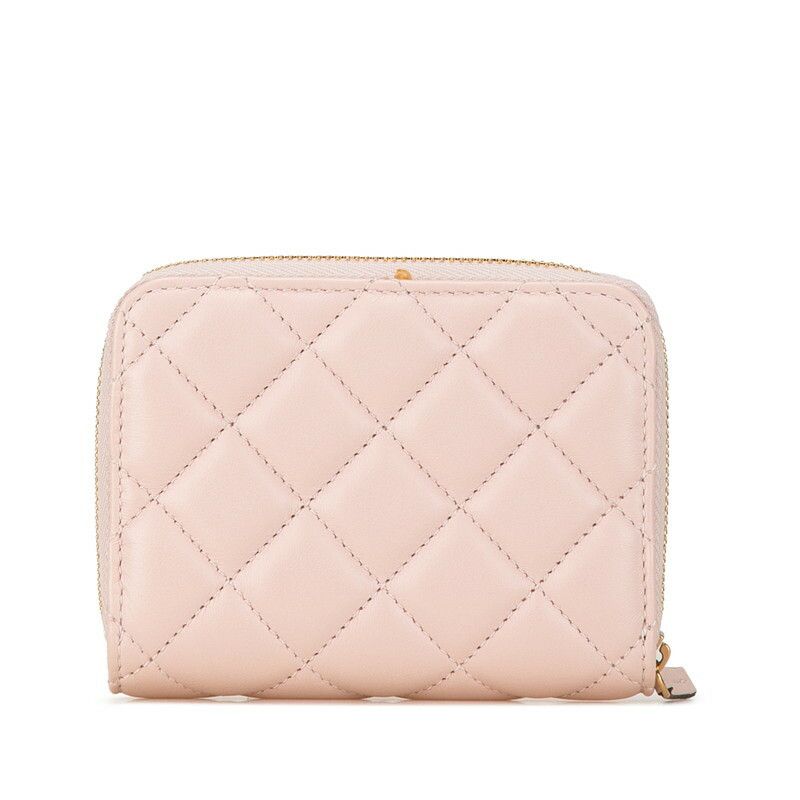 Versace Versace Versace Medusa Quilted Leather Bifold Wallet Leather Short Wallet in Very Good Condition Size ONE SIZE - 3 Thumbnail
