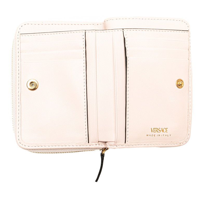 Versace Versace Versace Medusa Quilted Leather Bifold Wallet Leather Short Wallet in Very Good Condition Size ONE SIZE - 5 Thumbnail
