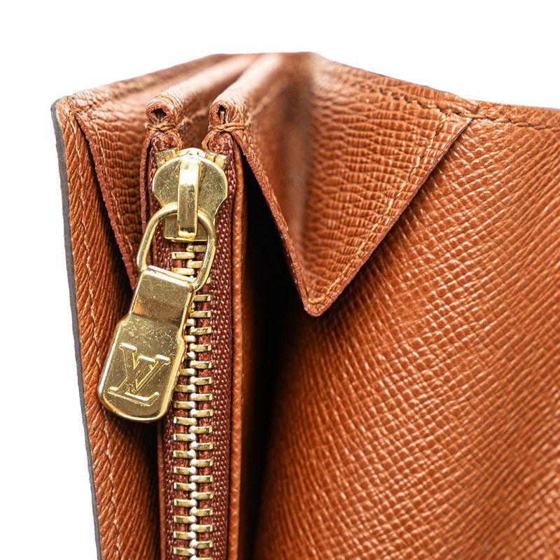 Louis Vuitton Louis Vuitton Louis Vuitton Monogram PVC Leather Long Wallet M61725 Canvas Long Wallet M61725 in Very Good Condition Size ONE SIZE - 6 Thumbnail
