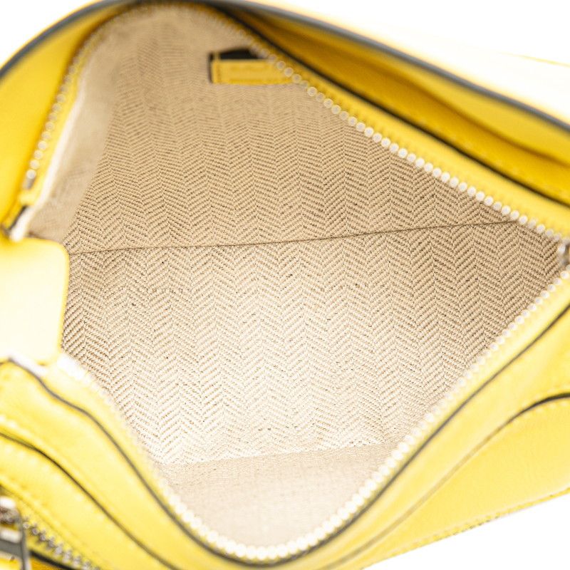 Loewe Loewe Loewe Leather Puzzle Mini Waist Bag Lemon Yellow Leather Belt Bag in Great Condition Size ONE SIZE - 6 Thumbnail