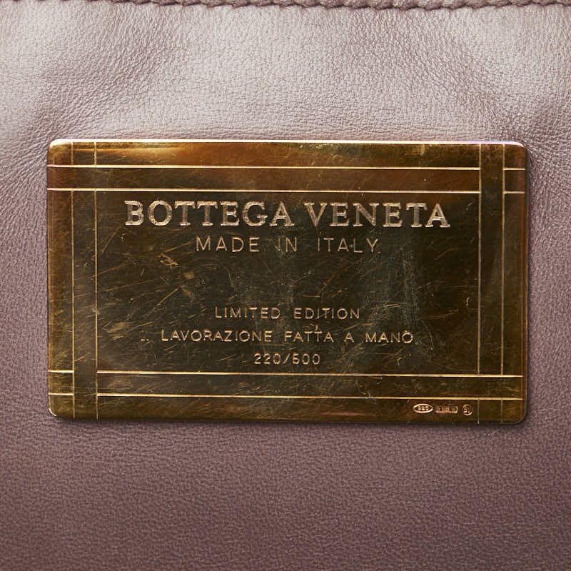 Bottega Veneta Bottega Veneta Bottega Veneta Intrecciato Leather Tote Bag Purple Leather Tote Bag in Very Good Condition Size ONE SIZE - 9 Thumbnail