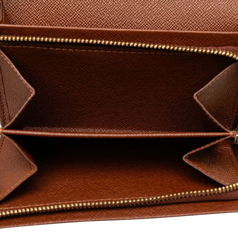 Louis Vuitton Louis Vuitton Louis Vuitton Monogram Portefeuille Tresor Bifold Wallet M61736 Brown PVC Leather Canvas Short Wallet M61736 in Very Good Condition Size ONE SIZE - 7 Thumbnail