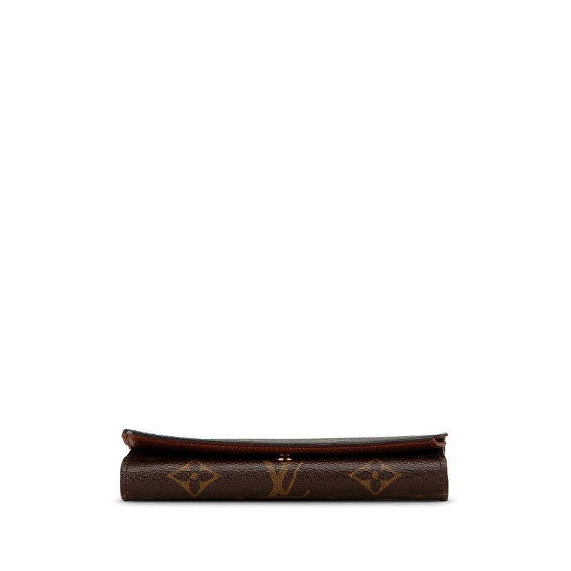 Louis Vuitton Louis Vuitton Louis Vuitton Monogram Portefeuille Tresor Bifold Wallet M61736 Brown PVC Leather Canvas Short Wallet M61736 in Very Good Condition Size ONE SIZE - 4 Thumbnail