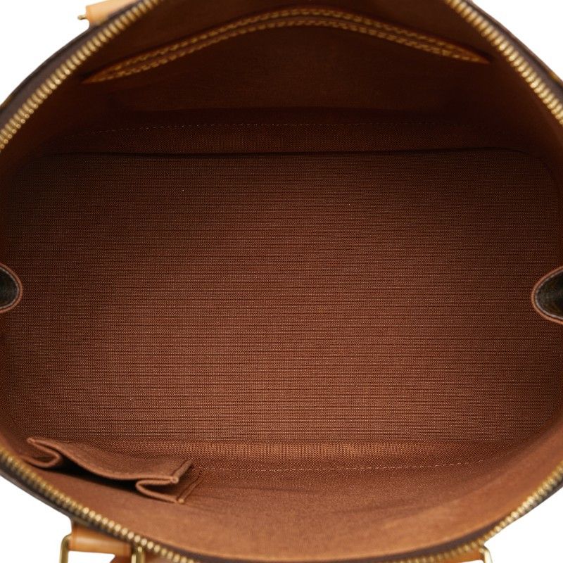 Louis Vuitton Louis Vuitton Louis Vuitton Monogram Alma PM Handbag M51130 Brown PVC Leather Canvas Handbag M51130 in Very Good Condition Size ONE SIZE - 6 Thumbnail