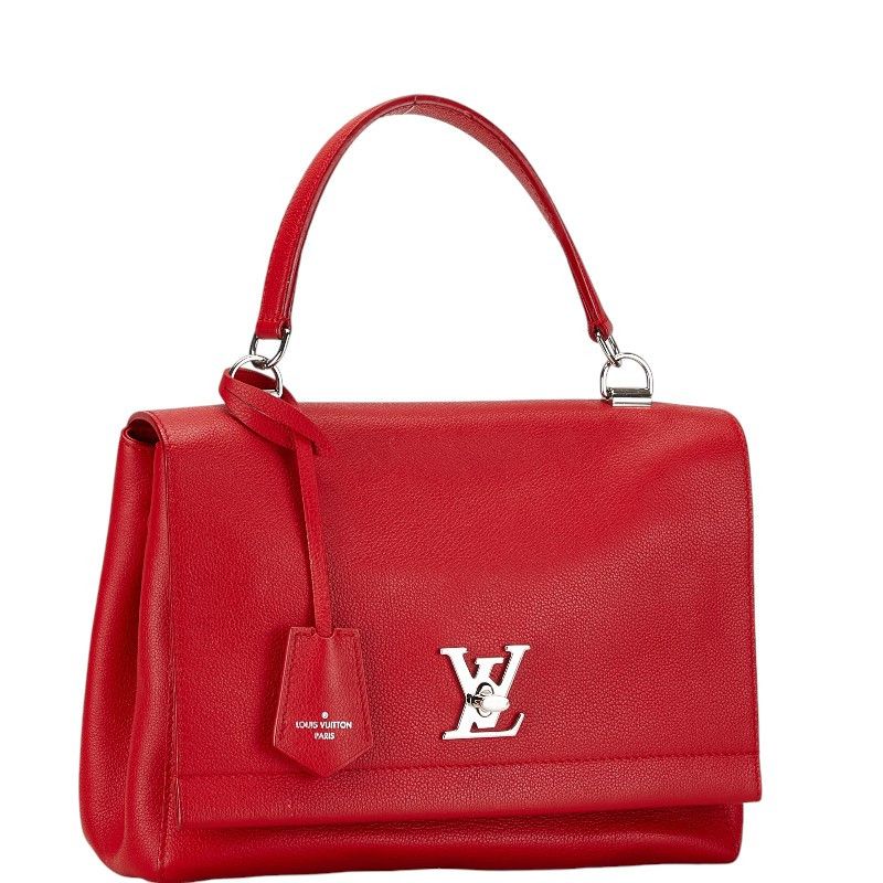 Louis Vuitton Louis Vuitton Louis Vuitton Lockme 2 Leather Handbag M50363 Leather Handbag M50363 in Very Good Condition Size ONE SIZE - 3 Thumbnail