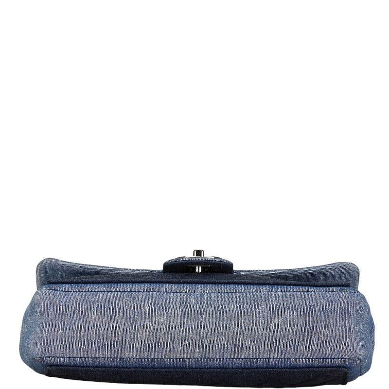 Chanel Chanel Chanel Matelasse 25 Denim Chain Shoulder Bag Denim Shoulder Bag 19xxxx in Very Good Condition Size ONE SIZE - 4 Thumbnail