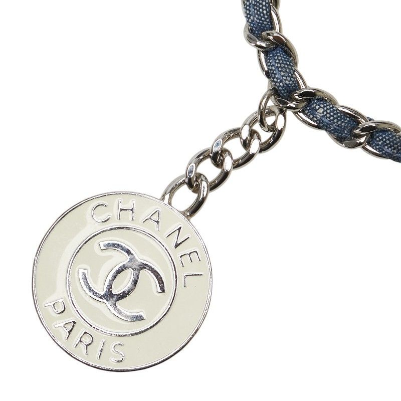 Chanel Chanel Chanel Matelasse 25 Denim Chain Shoulder Bag Denim Shoulder Bag 19xxxx in Very Good Condition Size ONE SIZE - 7 Thumbnail