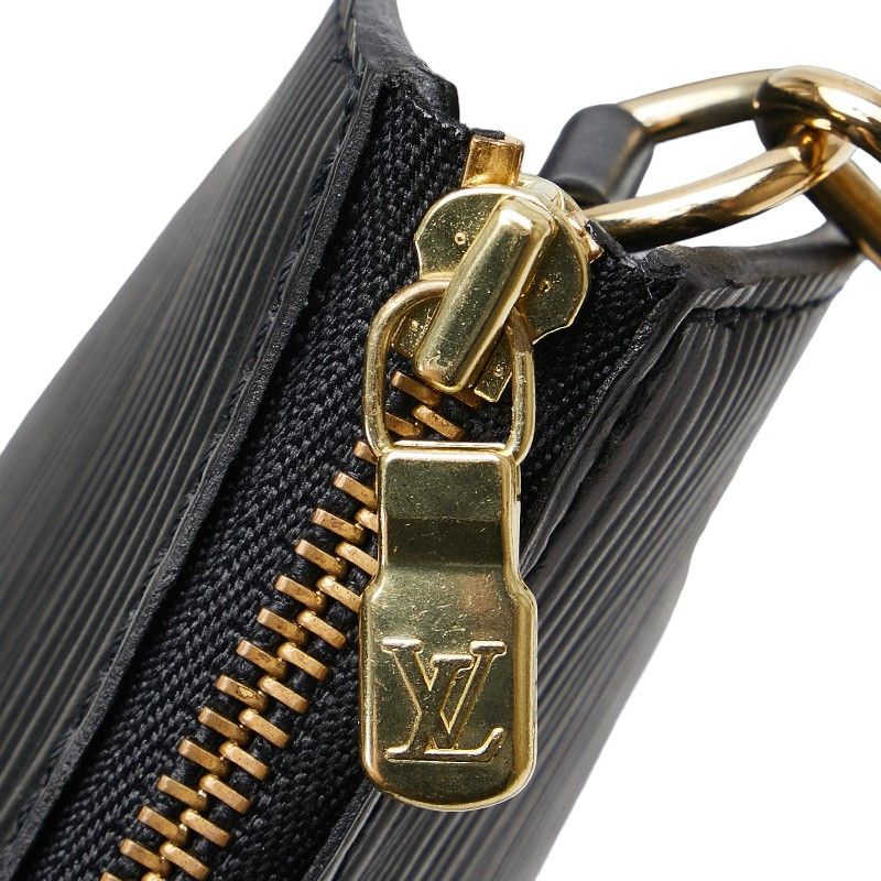 Louis Vuitton Louis Vuitton Louis Vuitton Epi Pochette Accessoire Handbag M52952 Black Leather Leather Handbag M52952 in Very Good Condition Size ONE SIZE - 6 Thumbnail