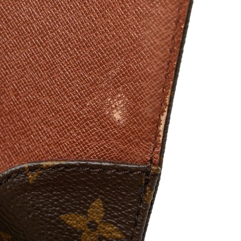 Louis Vuitton Louis Vuitton Louis Vuitton Monogram Cartouchiere GM Shoulder Bag M51252 Brown PVC Leather Canvas Crossbody Bag M51252 in Very Good Condition Size ONE SIZE - 7 Thumbnail