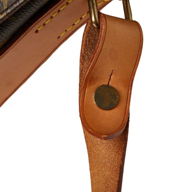 Louis Vuitton Louis Vuitton Louis Vuitton Monogram Cartouchiere GM Shoulder Bag M51252 Brown PVC Leather Canvas Crossbody Bag M51252 in Very Good Condition Size ONE SIZE - 6 Thumbnail