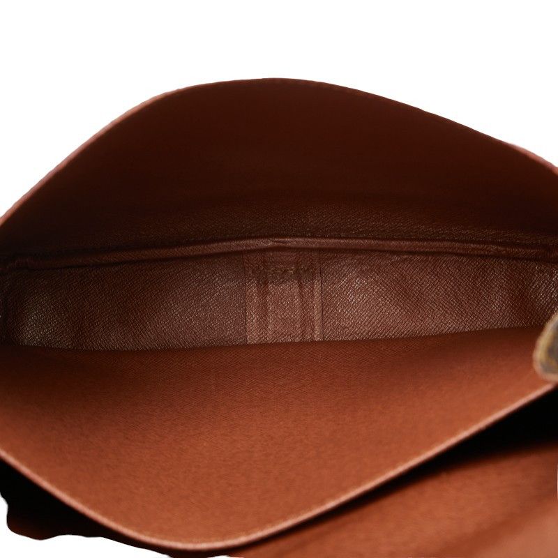 Louis Vuitton Louis Vuitton Louis Vuitton Monogram Cartouchiere GM Shoulder Bag M51252 Brown PVC Leather Canvas Crossbody Bag M51252 in Very Good Condition Size ONE SIZE - 10 Thumbnail