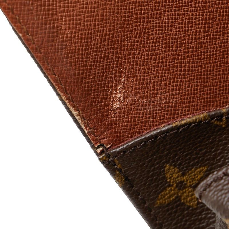Louis Vuitton Louis Vuitton Louis Vuitton Monogram Cartouchiere GM Shoulder Bag M51252 Brown PVC Leather Canvas Crossbody Bag M51252 in Very Good Condition Size ONE SIZE - 8 Thumbnail