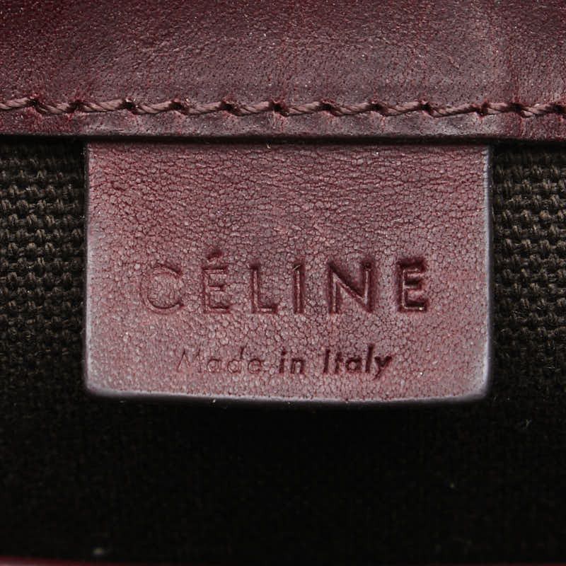 Celine Celine Celine Canvas Leather Macadam One Shoulder Bag Canvas Shoulder Bag in Very Good Condition Size ONE SIZE - 8 Thumbnail