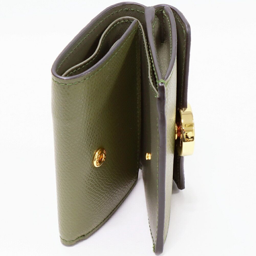 Fendi Fendi Fendi Calfskin Trifold Wallet with Coin Pocket 8M0395 A18B F14QC Leather Short Wallet 8M0395 A18B F14QC in Pristine Condition Size ONE SIZE - 5 Thumbnail