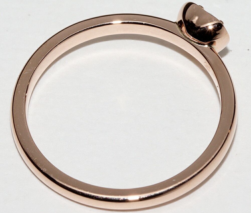 Cartier Cartier Cartier K18PG Diamond Heart Motif Ring B40880 Metal Ring B40880 in Great Condition Size ONE SIZE - 4 Thumbnail