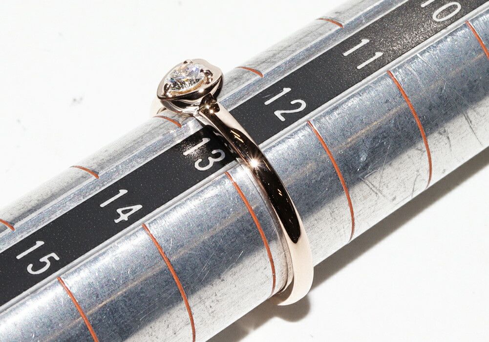 Cartier Cartier Cartier K18PG Diamond Heart Motif Ring B40880 Metal Ring B40880 in Great Condition Size ONE SIZE - 2 Thumbnail