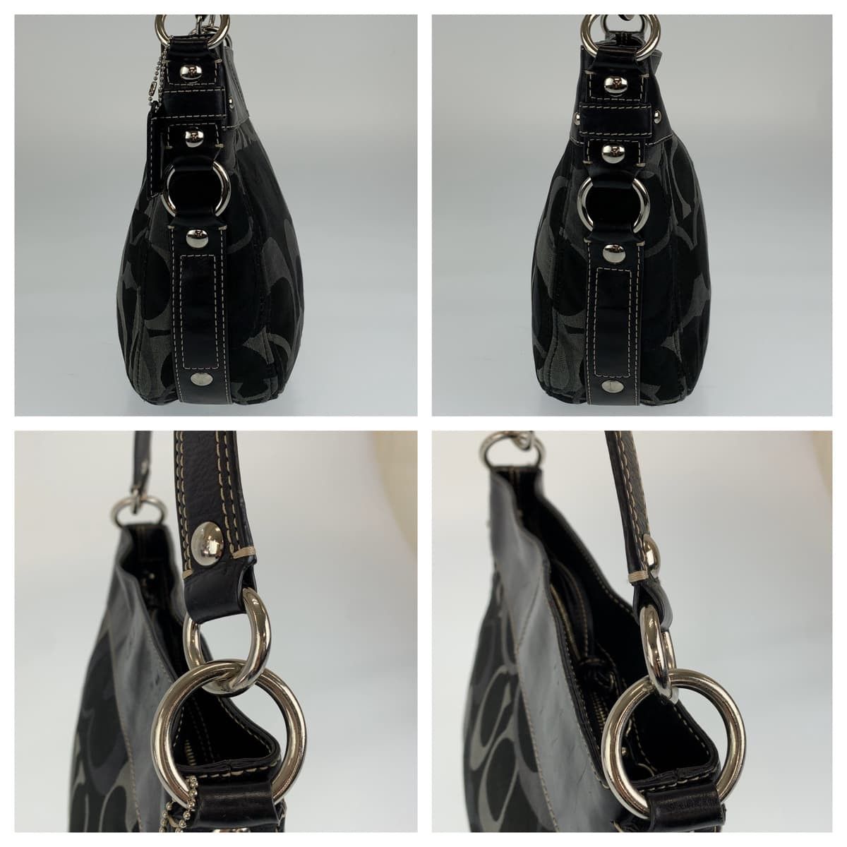 Coach Coach Coach Signature Canvas Tote Handbag 405462 Canvas Tote Bag 405462 in Very Good Condition Size ONE SIZE - 5 Thumbnail