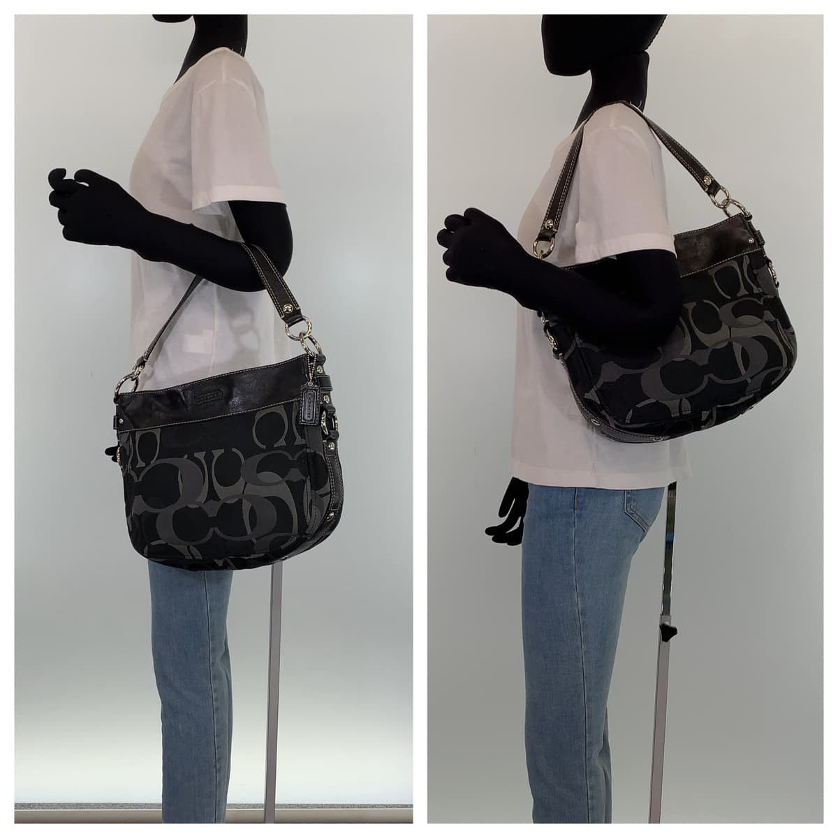 Coach Coach Coach Signature Canvas Tote Handbag 405462 Canvas Tote Bag 405462 in Very Good Condition Size ONE SIZE - 7 Thumbnail