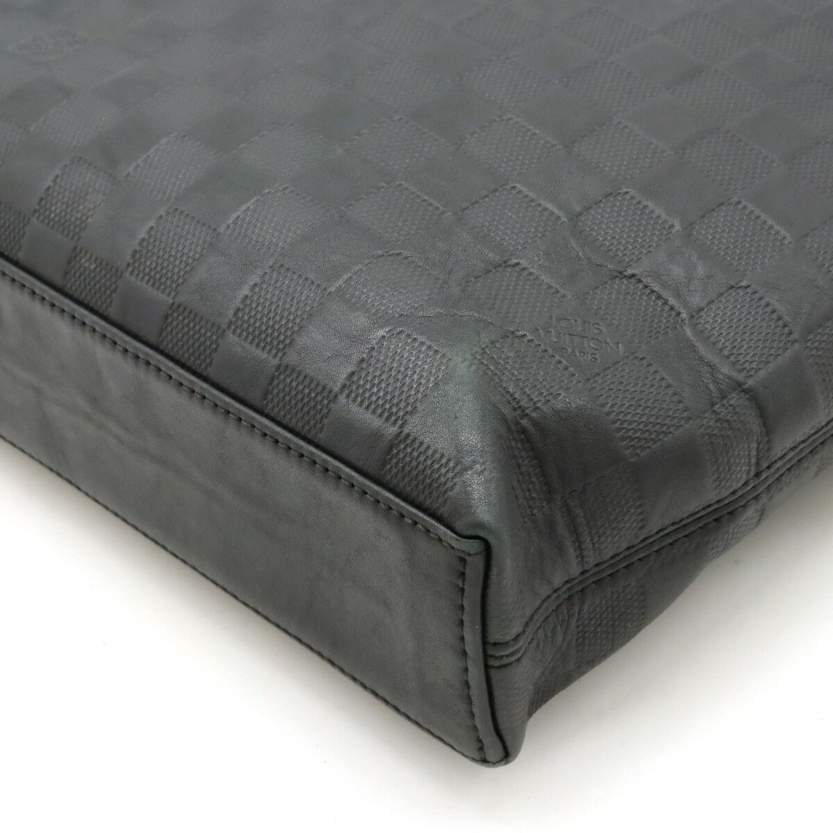 Louis Vuitton Louis Vuitton Louis Vuitton Damier Infini Leather Briefcase N41248 Leather Business Bag N41248 in Good Condition Size ONE SIZE - 3 Thumbnail
