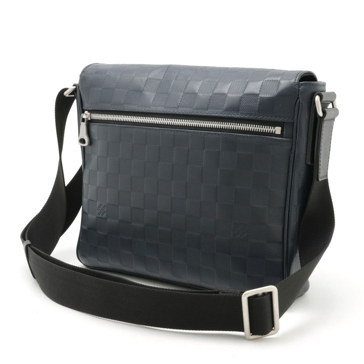 Louis Vuitton Louis Vuitton Louis Vuitton Damier Infini District PM Shoulder Bag N41034 Leather Crossbody Bag N41034 in Very Good Condition Size ONE SIZE - 2 Thumbnail