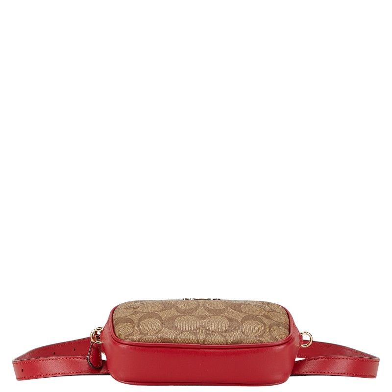Coach Coach Coach Leather Signature Clutch Waist Bag F39657 Leather Belt Bag F39657 in Excellent Condition Size ONE SIZE - 5 Thumbnail