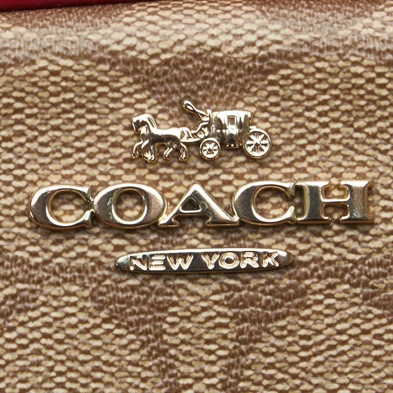 Coach Coach Coach Leather Signature Clutch Waist Bag F39657 Leather Belt Bag F39657 in Excellent Condition Size ONE SIZE - 8 Thumbnail