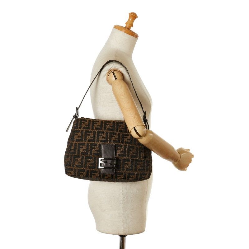 Fendi Fendi Fendi Mamma Bucket Handbag Canvas Leather Canvas Handbag 8BR001 in Good Condition Size ONE SIZE - 10 Thumbnail