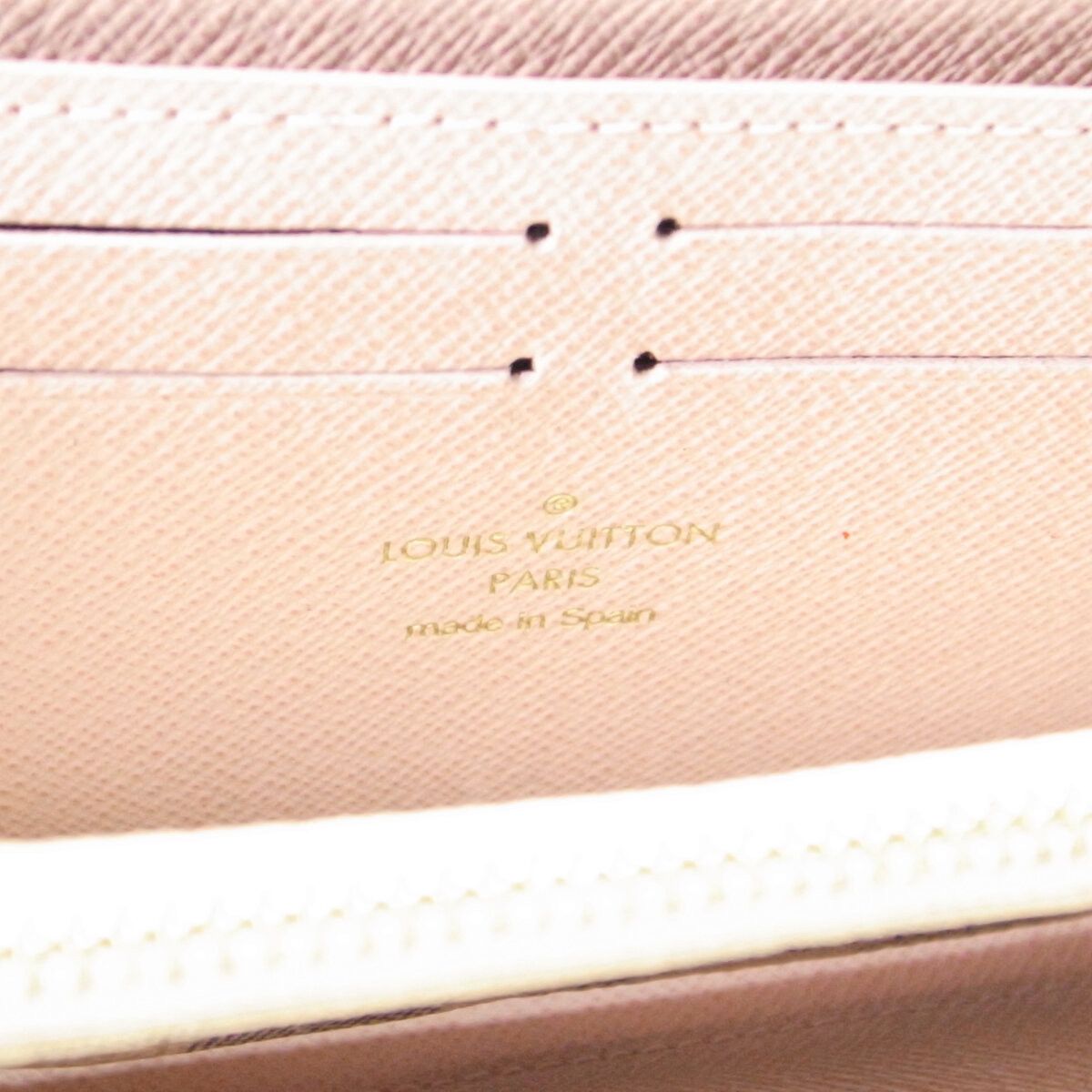 Louis Vuitton Louis Vuitton Louis Vuitton Portefeuille Clemence Damier Azur Long Wallet Canvas Long Wallet N61264 DUTY FREE for USA Size ONE SIZE - 4 Thumbnail