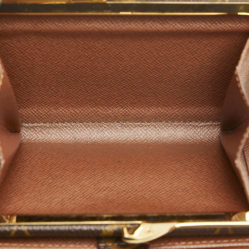 Louis Vuitton Louis Vuitton Louis Vuitton Monogram Viennois Bifold Wallet M61663 Canvas Short Wallet M61663 in Very Good Condition Size ONE SIZE - 7 Thumbnail