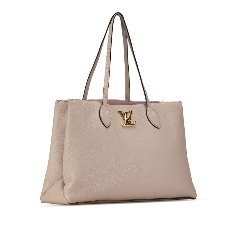 Louis Vuitton Louis Vuitton Louis Vuitton Lockme Tote Bag M57346 Leather Tote Bag M57346 in Very Good Condition Size ONE SIZE - 2 Thumbnail