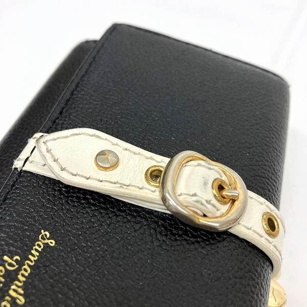 Other Other Samantha Thavasa Black White Trifold Wallet Canvas Short Wallet in Good Condition Size ONE SIZE - 8 Thumbnail