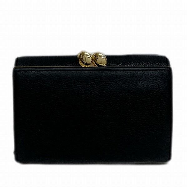 Other Other Samantha Thavasa Black White Trifold Wallet Canvas Short Wallet in Good Condition Size ONE SIZE - 9 Thumbnail