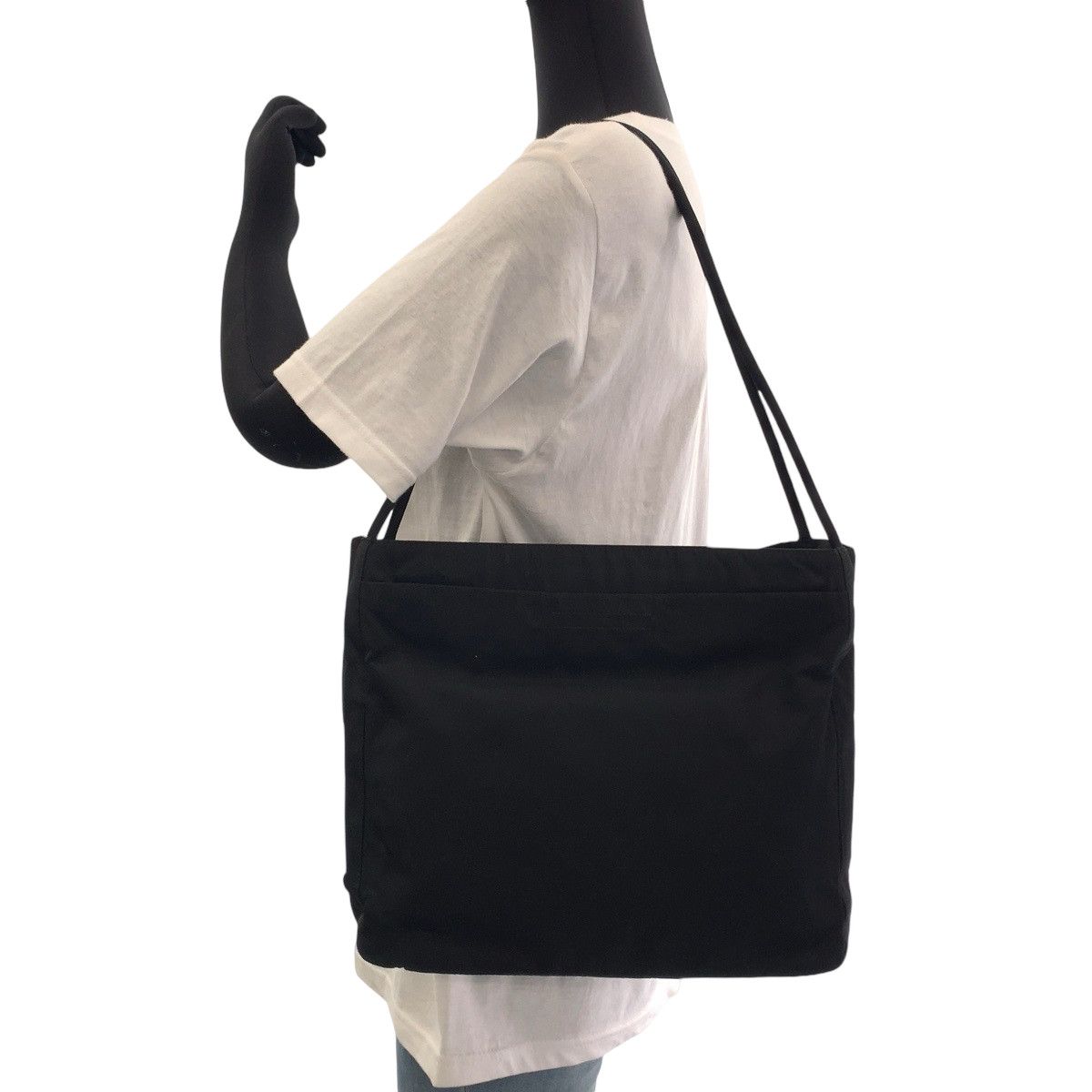 Prada Prada Prada Nylon Tessuto Logo Tote Bag Canvas Tote Bag 408812 in Very Good Condition Size ONE SIZE - 7 Thumbnail