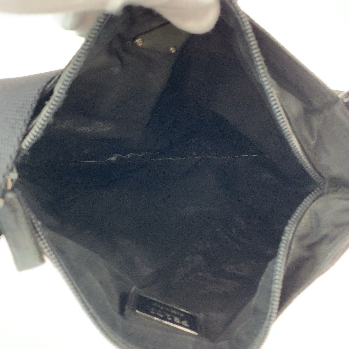 Prada Prada Prada Nylon Tessuto Logo Plate Shoulder Bag Canvas Crossbody Bag in Very Good Condition Size ONE SIZE - 9 Thumbnail